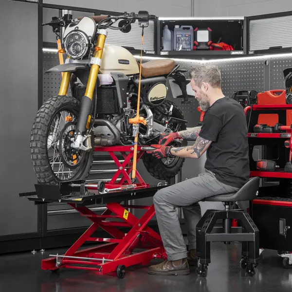 Sealey MC365 Hydraulic Motorcycle Lift 363kg Capacity