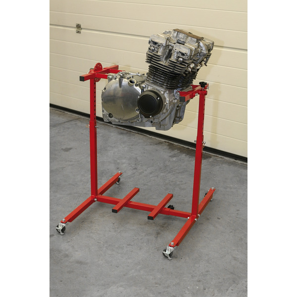 Sealey MES02 Engine Rebuild Stand, Multi-Cylinder 75kg Capacity