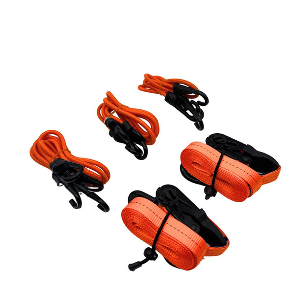 Kargo 8 Piece Ratchet Straps & Bungee Cords Kit