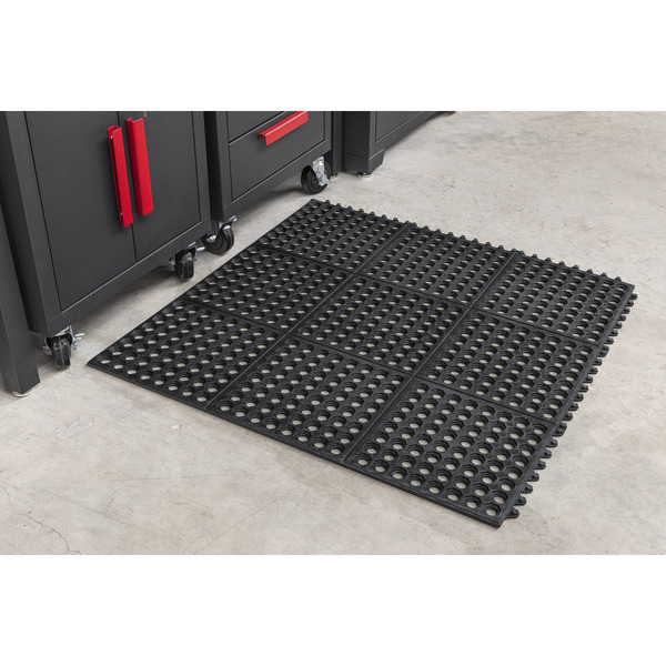 Sealey MIC9292 Interlocking Anti-Fatigue Matting 920 x 920mm