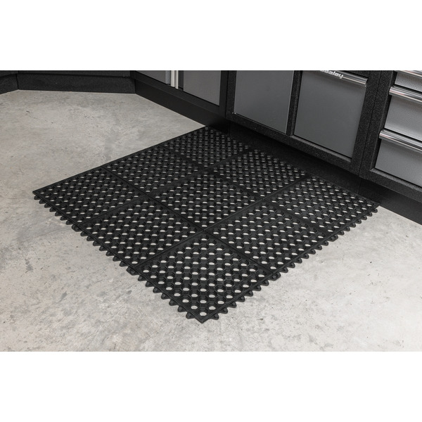 Sealey MIC9292 Interlocking Anti-Fatigue Matting 920 x 920mm
