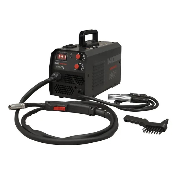 Sealey MIG140i Flux Cored Gasless MIG Inverter Welder 140A