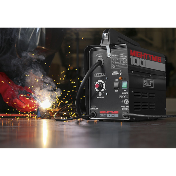 Sealey Gasless MIG Welder 100A 230V