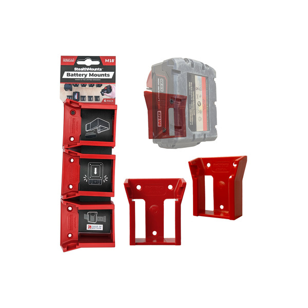 StealthMounts Battery Mounts for Milwaukee M18