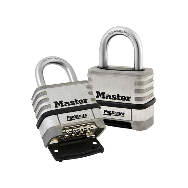 MLK1174D Master Lock ProSeries® Stainless Steel 4-Digit 57mm Padlock