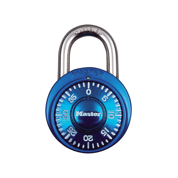 MLK1533 Master Lock Stainless Steel Fixed Dial Combination 38mm Padlock