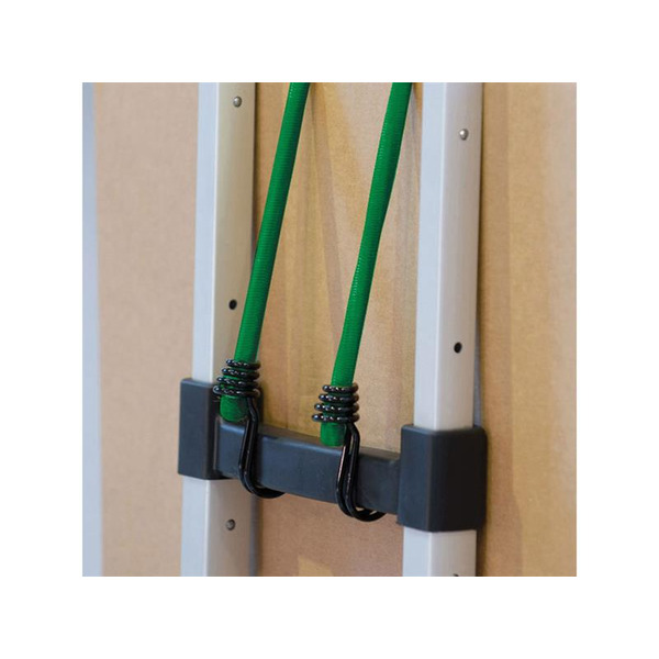 MLK3021E Master Lock Twin Wire Bungee Cord 80cm Green 2 Piece
