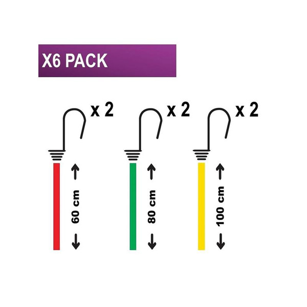 MLK3040E Master Lock Bungee Jar 6 Pieces