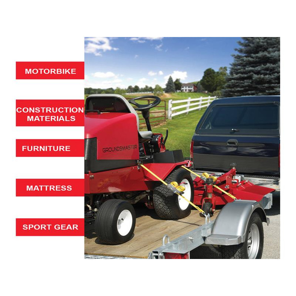 MLK3058E Master Lock Ratchet Tie-Down J-Hooks 4.50m