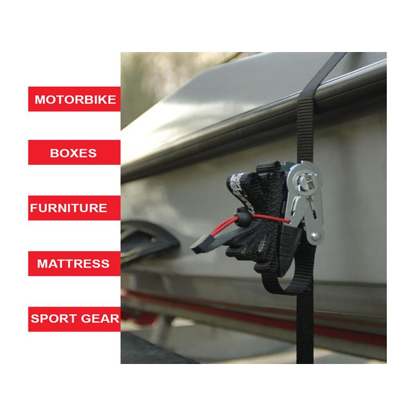 MLK3066E Master Lock Ratchet Tie-Down S-Hooks 4.25m 2 Piece