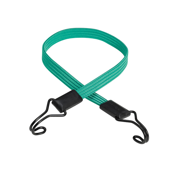 MLK3225E Master Lock Flat Bungee 80cm Green Double Hook