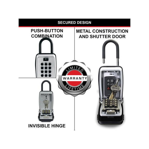 MLK5423E Master Lock 5423E Push Button Select Access® Key Safe