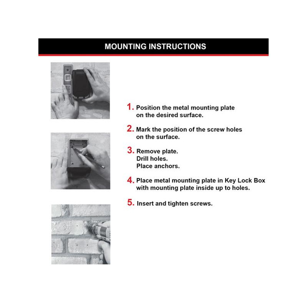 MLK5441E Master Lock Select Access SMART™ Bluetooth Key Box - Large