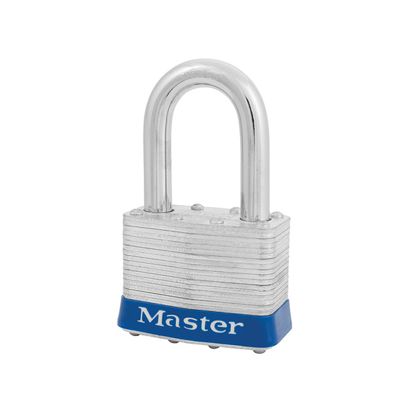 MLK5LFKA1 Master Lock Laminated Steel 51mm Padlock 4-Pin - 38mm Shackle - Keyed Alike