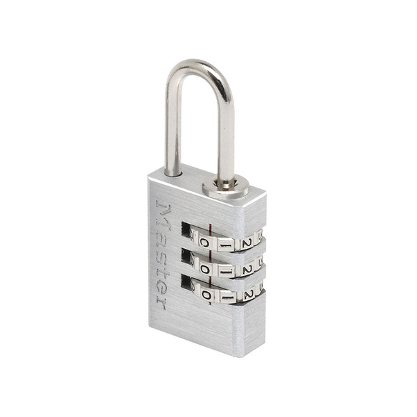 MLK7620 Master Lock Aluminium 20mm 3-Digit Combination Padlock