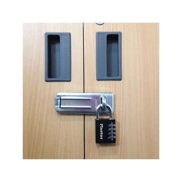 Black Finish 40mm 4-Digit Combination Padlock