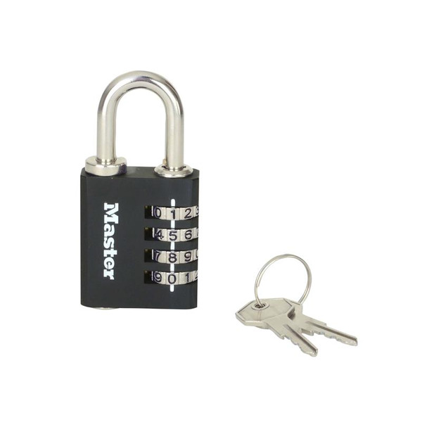 MLK7641BLK Master Lock Set-Your-Own Combination Padlock 40mm
