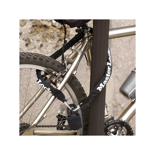 MLK8390PRO Master Lock Weather Tough 40mm Padlock & Chain 90cm x 6mm
