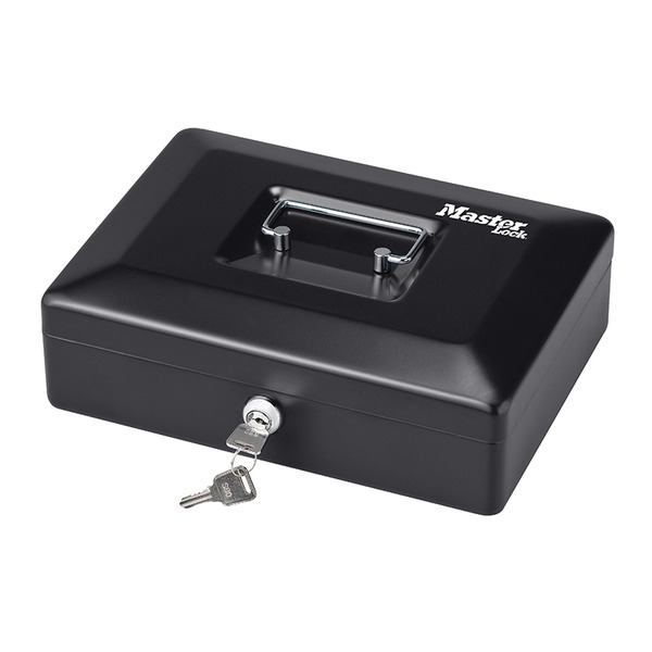 MLKCB10ML Master Lock Small Cash Box with Keyed Lock