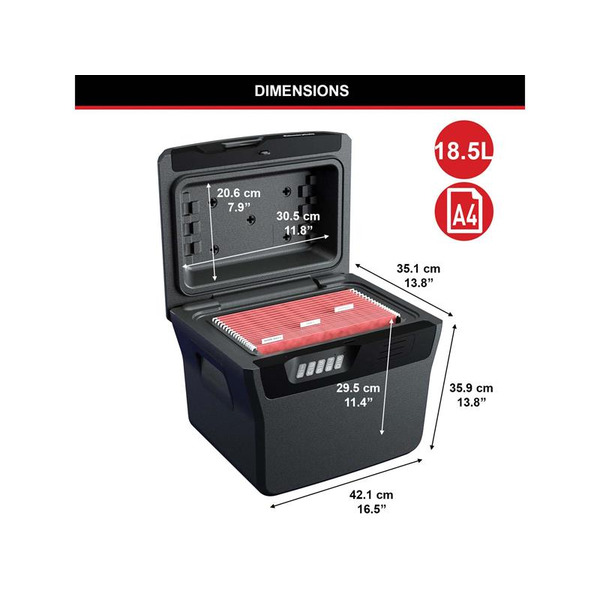 MLKFHW40300 Master Lock Large Fire & Waterproof Security Chest