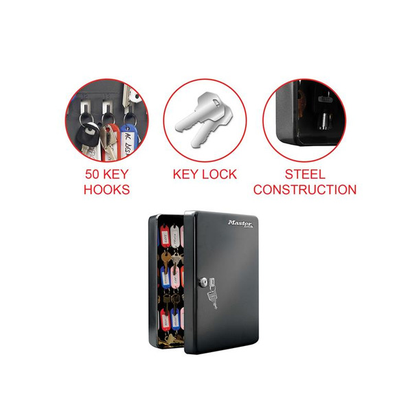 MLKKB50ML Master Lock Medium Key Storage Lock Box For 50 Keys
