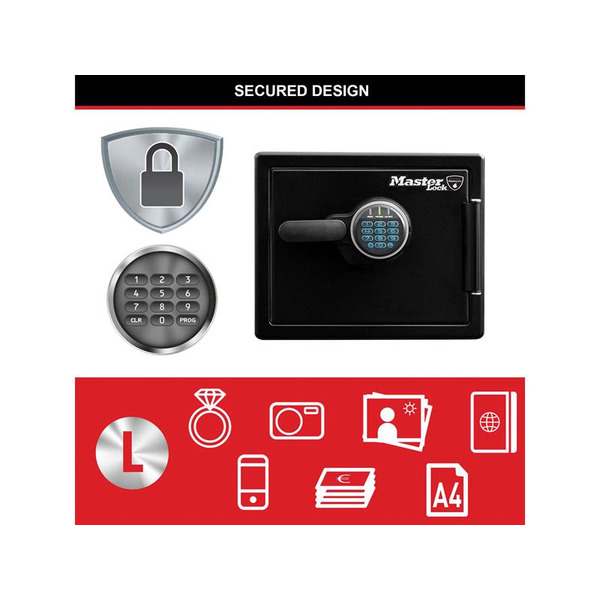 MLKLFW082FTC Master Lock Large Digital Fire & Water Safe