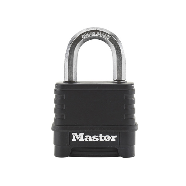 Excell™ 4-Digit Black Finish Combination 50mm Padlock