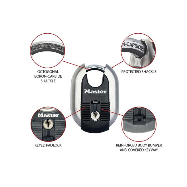 MLKM187 Master Lock Excell™ Titanium Reinforced 60mm Padlock