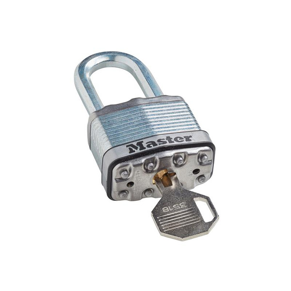 Excell™ Laminated Steel 45mm Padlock 4-Pin - 38mm Shackle
