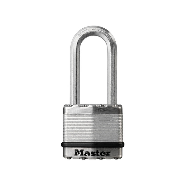 Excell™ Laminated Steel 50mm Padlock 4-Pin - 51mm Shackle