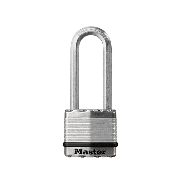 MLKM1LJ Master Lock Excell™ Laminated Steel 45mm Padlock - 64mm Shackle