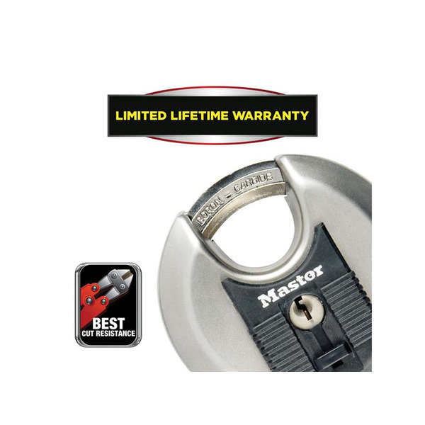 Excell™ Stainless Steel Discus 70mm Padlock
