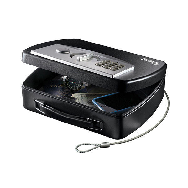 MLKP008EML Master Lock Portable Digital Safe with Cable