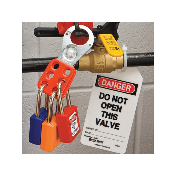 MLKS410RED Master Lock Lockout Padlock - 38mm Body & 6mm Hardened Steel Shackle