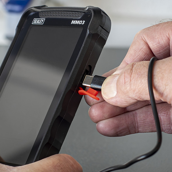 Sealey MM03 Touchscreen Rechargeable Auto-Ranging Digital Smart Multimeter 10-Function