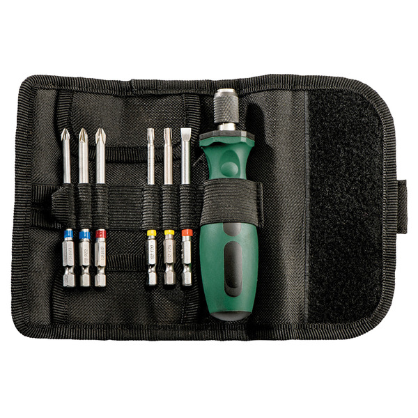 Metabo MPT723000 Bit Roll-Up Case Set, 7 Piece