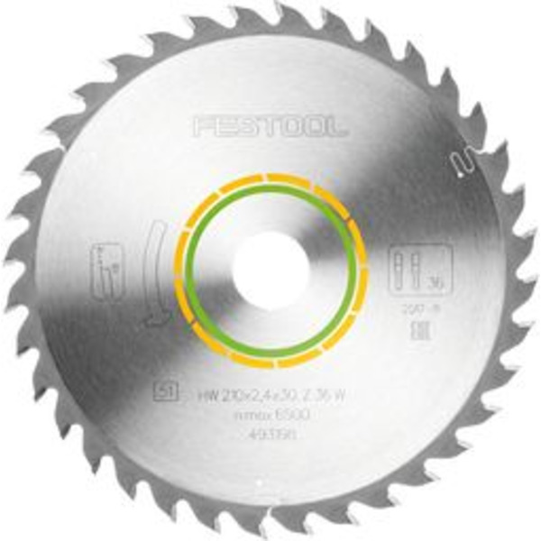 Festool Saw blade HW 210x2,4x30 W36