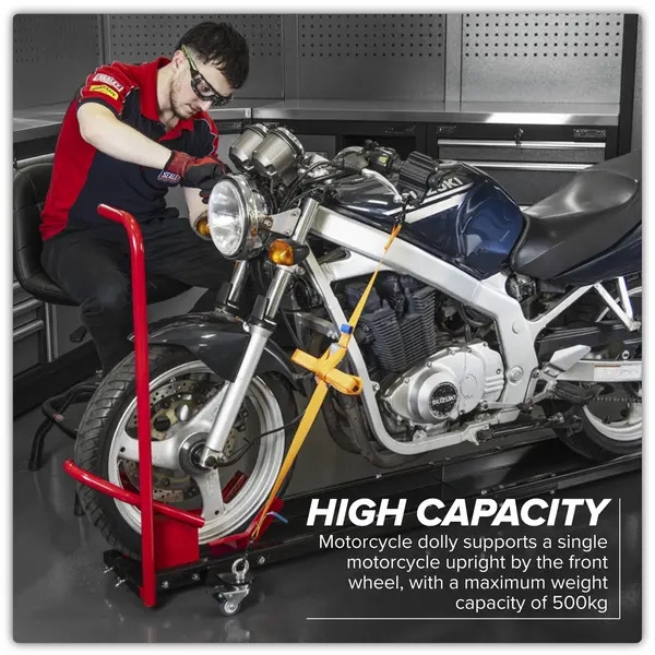 Sealey MS063V Motorcycle Upright Clamp Type Dolly