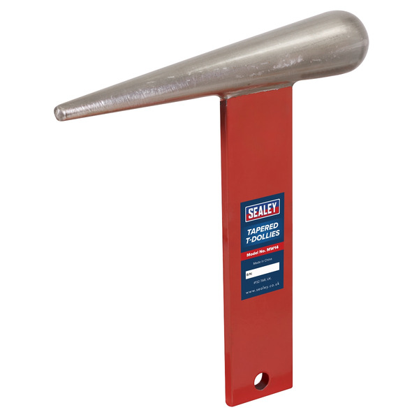 Sealey MW14 Tapered T-Dollies for Sheet Metal Forming
