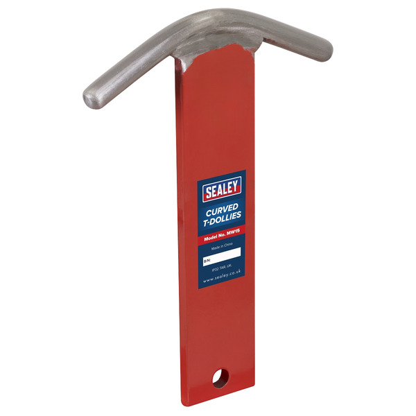Sealey MW15 Curved T-Dollies for Sheet Metal Forming