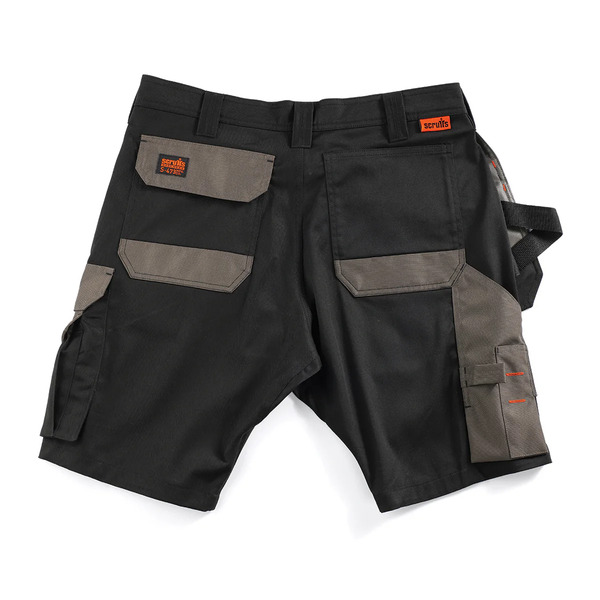 Scruffs SCR-T56206 Worker Plus Holster Shorts Black