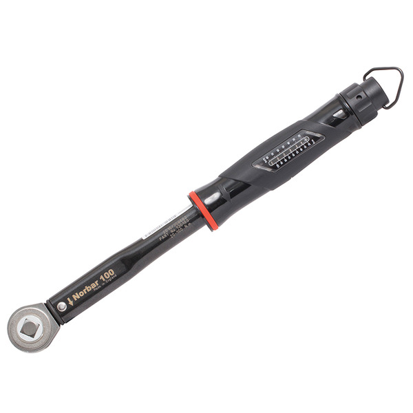 Norbar NOR130103 NorTorque® 100 Adjustable Dual Scale Ratchet Torque Wrench 1/2in Drive 20-100Nm