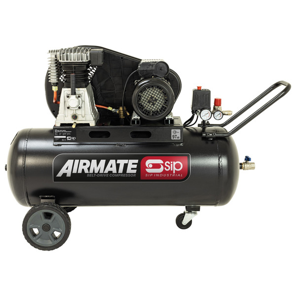 SIP BD 3hp 100ltr Belt Drive Compressor - 06458