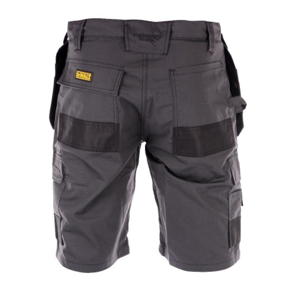DeWALT CHEVERLEY SHORT 34 Power Tools Cheverley Lightweight Grey Polycotton Shorts Waist 34in