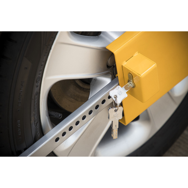Sealey PB397 Wheel Clamp with Lock & Key