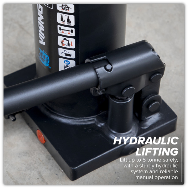Sealey PBJ5S Viking Bottle Jack 5 Tonne