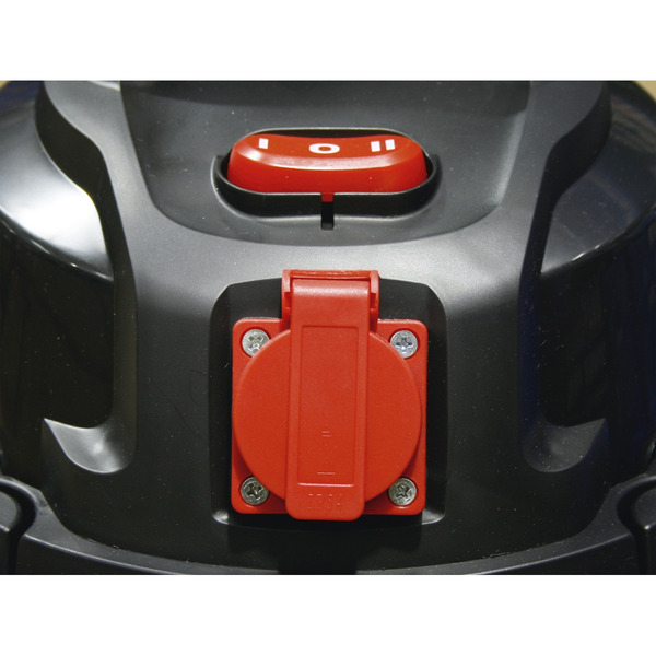 Sealey PC200SDAUTO Industrial Vacuum Cleaner Stainless Drum Auto Start 20L 1400W/230V
