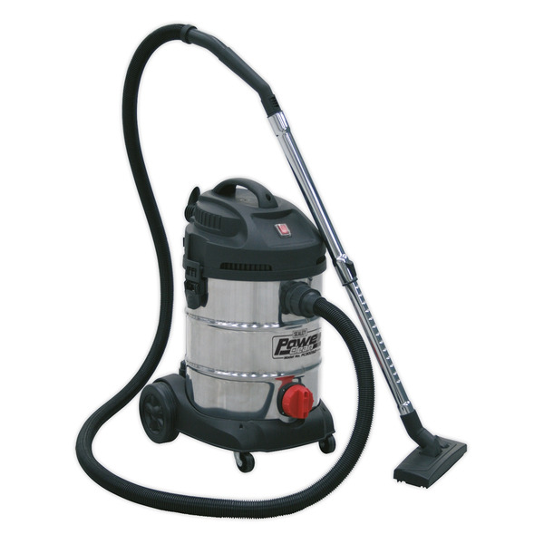 30L Vacuum Cleaner Stainless Steel Drum 1400W/230V