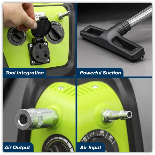 Sealey PC400MA M Class Dust-Free Industrial Wet & Dry Vacuum Cleaner 40L with Autostart for Air/Electric Power Tools 1600W/230V