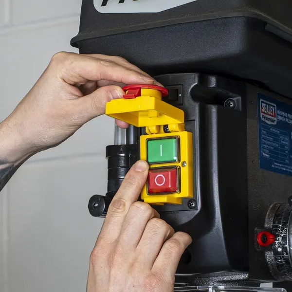 Sealey PDM125B Premier Bench Mounting Pillar Drill 16-Speed 370W/230V